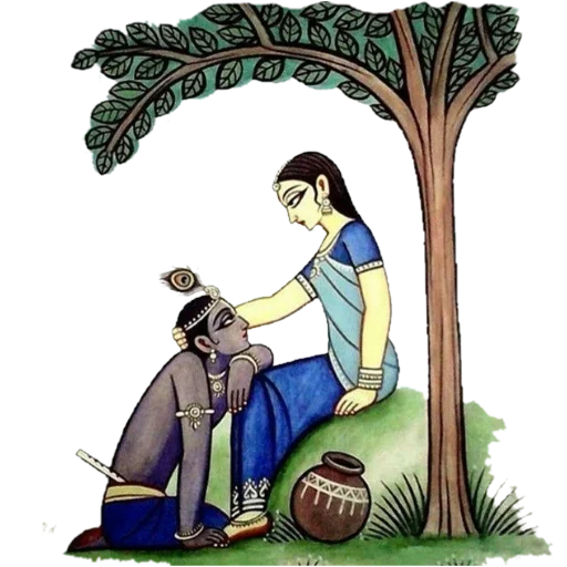 💑 Стикер «Lord Krishna» для Telegram