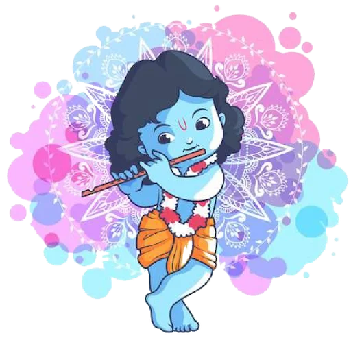 😏 Стикер «Lord Krishna» для Telegram