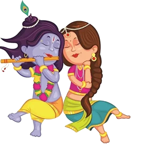 💑 Стикер «Lord Krishna» для Telegram