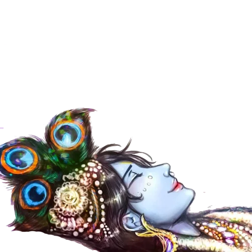 😴 Стикер «Lord Krishna» для Telegram