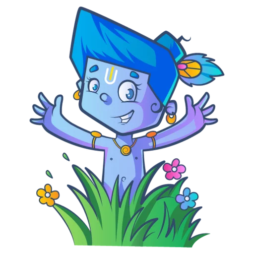 👋 Стикер «Lord Krishna» для Telegram