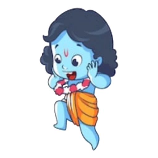 😱 Стикер «Lord Krishna» для Telegram