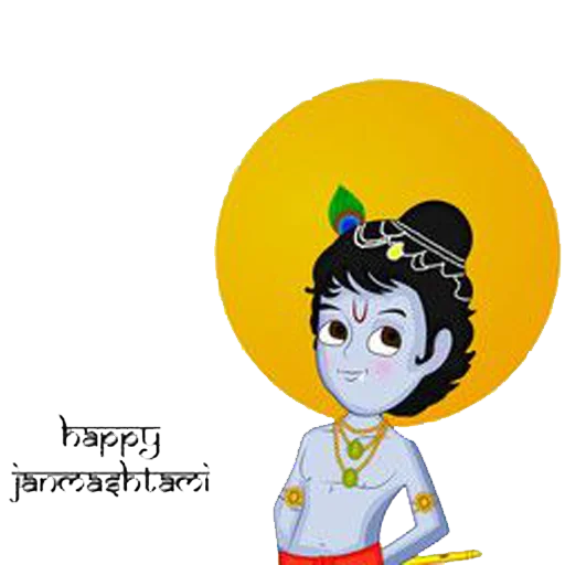 🙄 Стикер «Lord Krishna» для Telegram