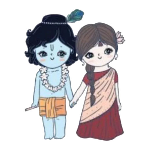 🥰 Стикер «Lord Krishna» для Telegram
