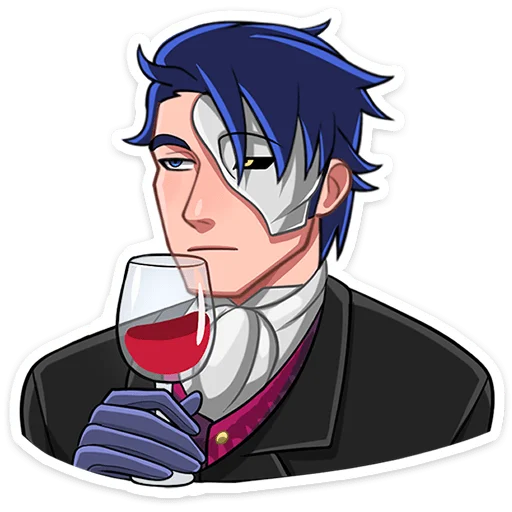🍷 Стикер «Лорд Эллиот» для Telegram