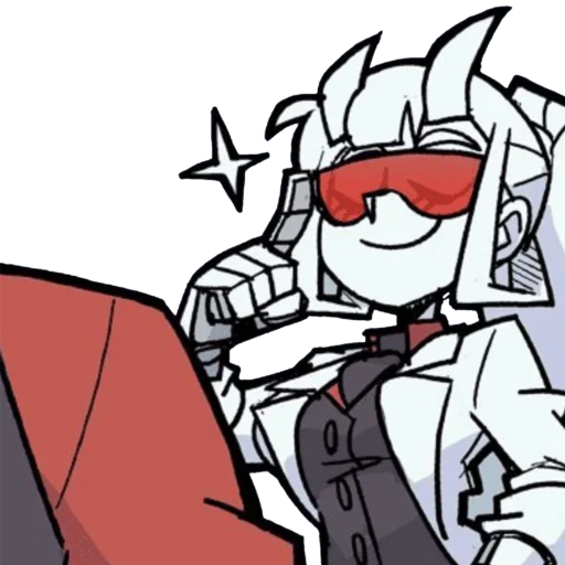 ✨ Стикер «Лормастер Helltaker» для Telegram