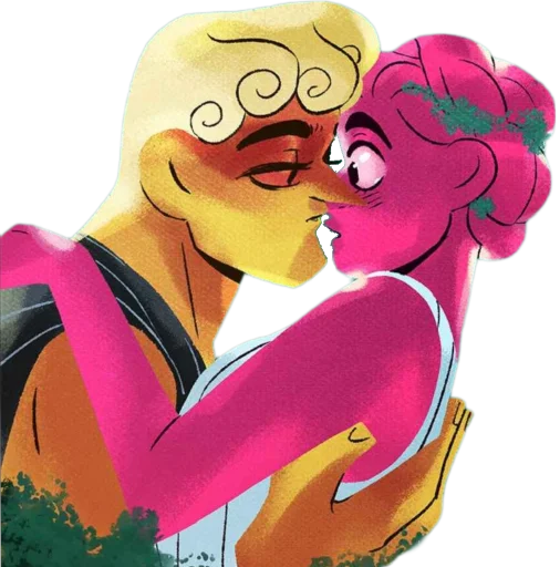 💋 Стикер «Lore Olympus VI» для Telegram
