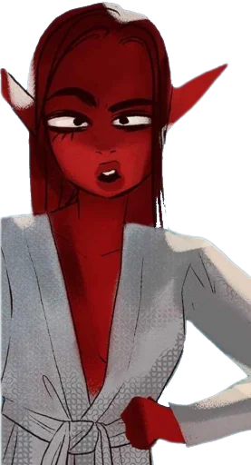 🤨 Стикер «Lore Olympus VI» для Telegram