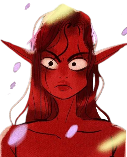 🤬 Стикер «Lore Olympus VI» для Telegram