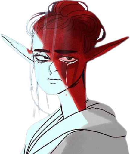 😭 Стикер «Lore Olympus VI» для Telegram