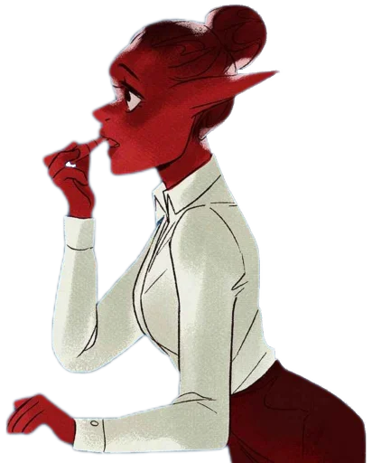💄 Стикер «Lore Olympus VI» для Telegram
