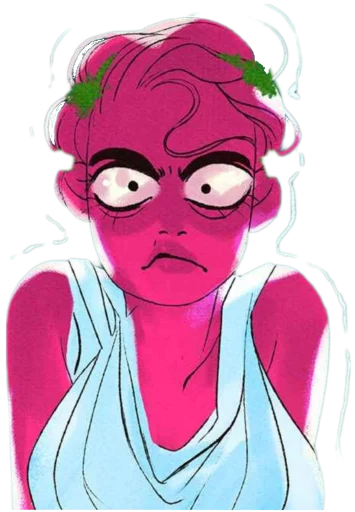 😡 Стикер «Lore Olympus VI» для Telegram