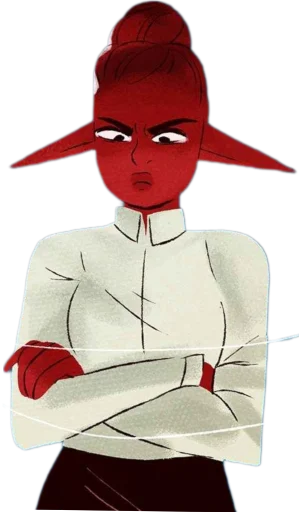😤 Стикер «Lore Olympus VI» для Telegram