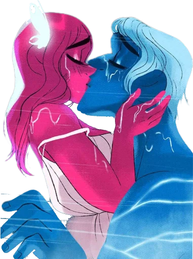💋 Стикер «Lore Olympus VI» для Telegram
