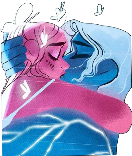 💋 Стикер «Lore Olympus VI» для Telegram