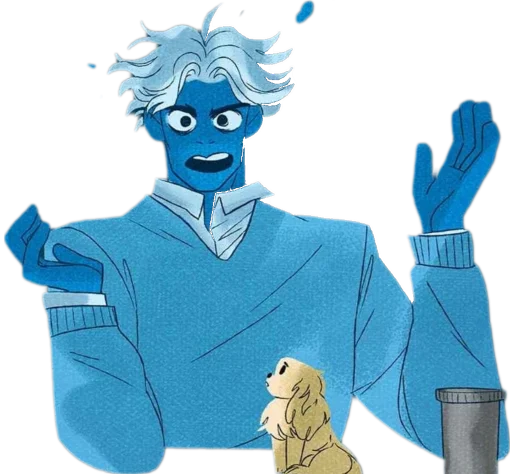 😡 Стикер «Lore Olympus VI» для Telegram