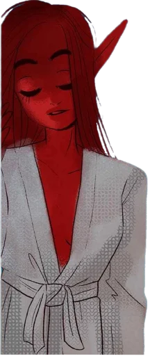 😌 Стикер «Lore Olympus VI» для Telegram