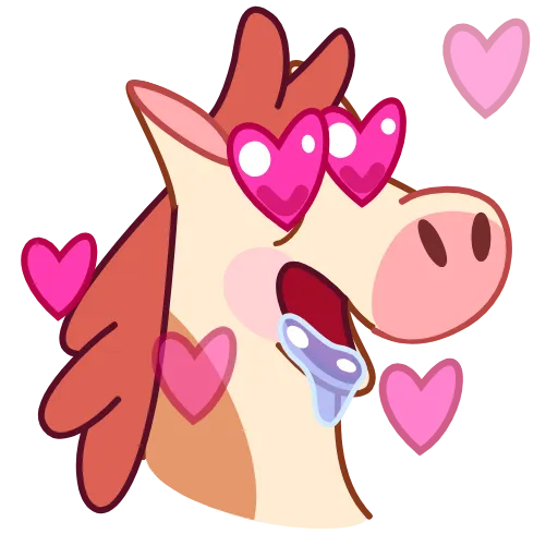 ⭐ Эмодзи «Лошадкус» для Telegram
