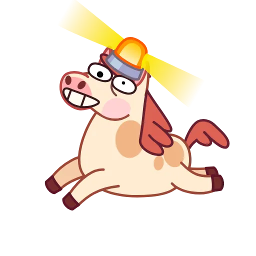 ⭐ Эмодзи «Лошадкус» для Telegram