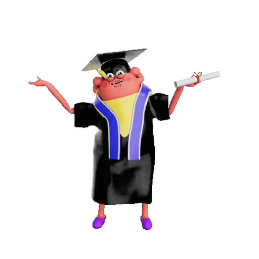 🎓 Стикер «Losht» для Telegram