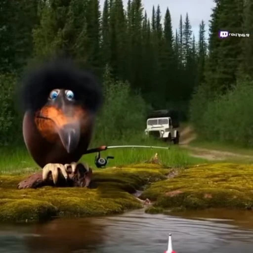 🎣 Стикер «Lost Tiger» для Telegram