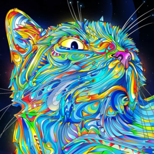 😺 Стикер «Good Trip» для Telegram