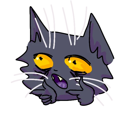 👈 Стикер «Кот Лёня» для Telegram