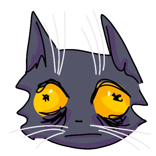 😶 Стикер «Кот Лёня» для Telegram
