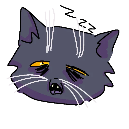 🫨 Стикер «Кот Лёня» для Telegram