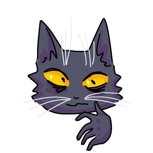 🤝 Стикер «Кот Лёня» для Telegram