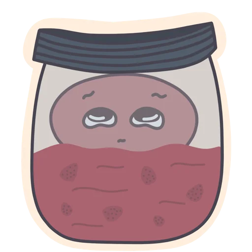 🍓 Стикер «Кругляш» для Telegram