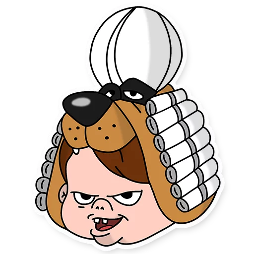 Стикерпак Life with Louie для Telegram
