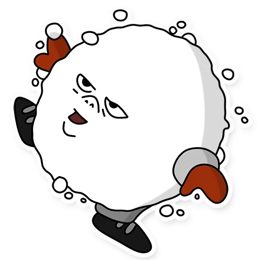 ❄️ Стикер «Life with Louie» для Telegram