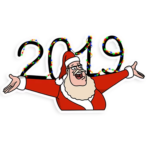 🎅 Стикер «Life with Louie» для Telegram