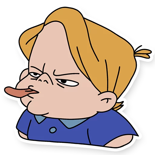 😛 Стикер «Life with Louie» для Telegram