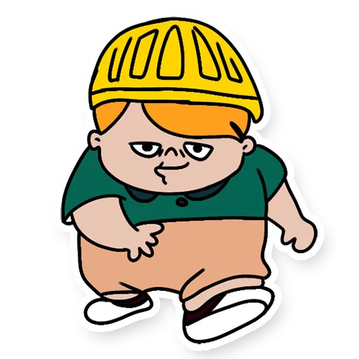 ⛑ Стикер «Life with Louie» для Telegram