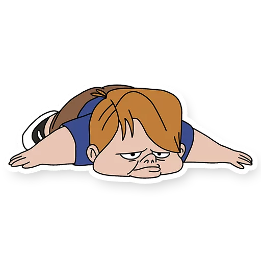 😞 Стикер «Life with Louie» для Telegram