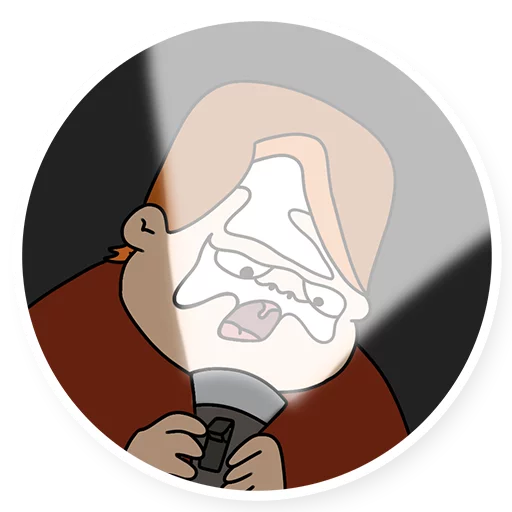 😈 Стикер «Life with Louie» для Telegram