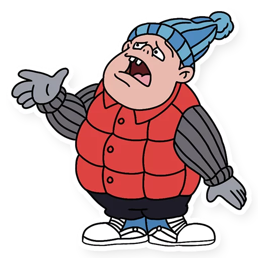 😭 Стикер «Life with Louie» для Telegram
