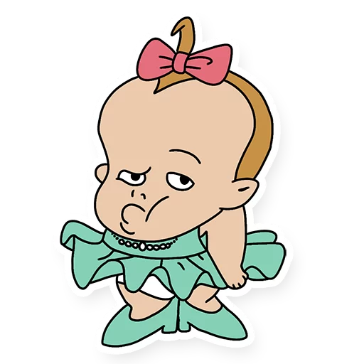 😒 Стикер «Life with Louie» для Telegram