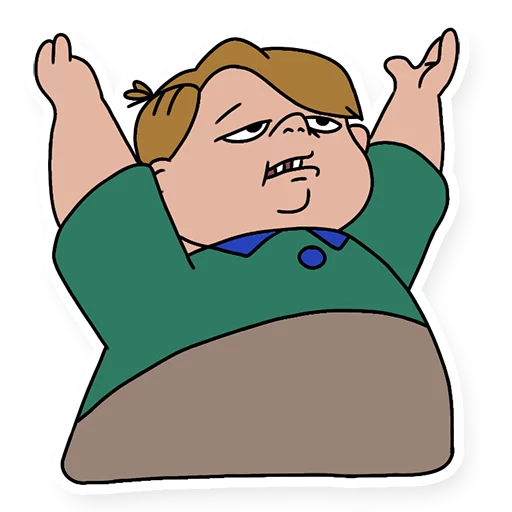 😇 Стикер «Life with Louie» для Telegram