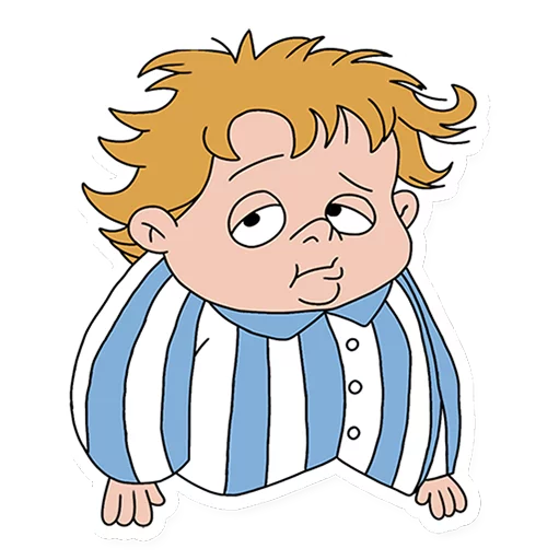 🙄 Стикер «Life with Louie» для Telegram