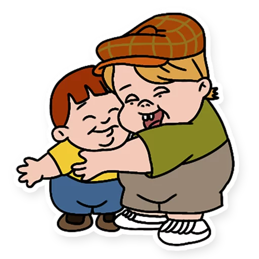👬 Стикер «Life with Louie» для Telegram