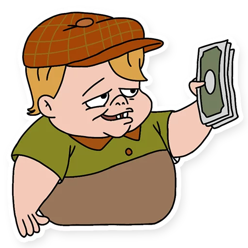 💵 Стикер «Life with Louie» для Telegram