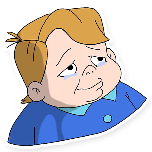 😢 Стикер «Life with Louie» для Telegram