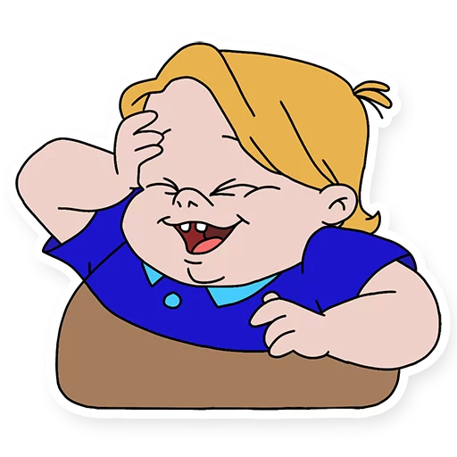 😂 Стикер «Life with Louie» для Telegram
