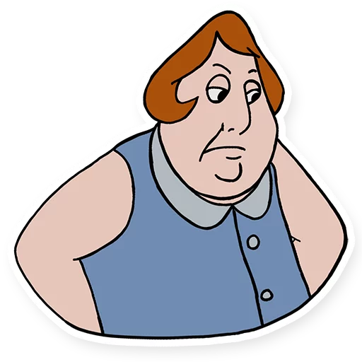 😠 Стикер «Life with Louie» для Telegram