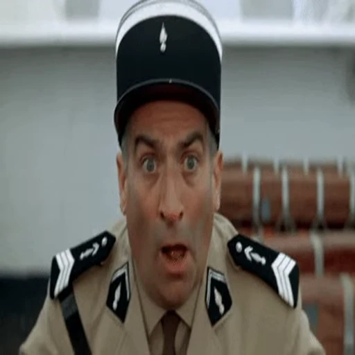 Стикерпак Louis de Funes для Telegram