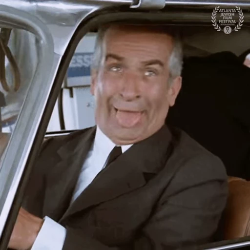 😛 Стикер «Louis de Funes» для Telegram