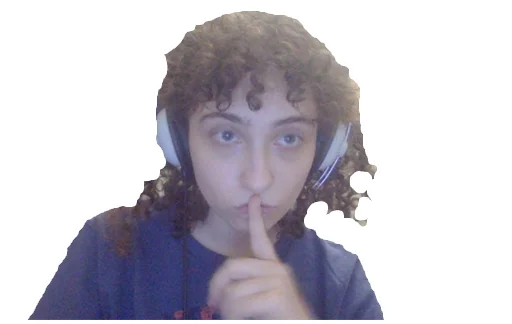 🤫 Стикер «LOU$INE the princess of the Little Russia» для Telegram
